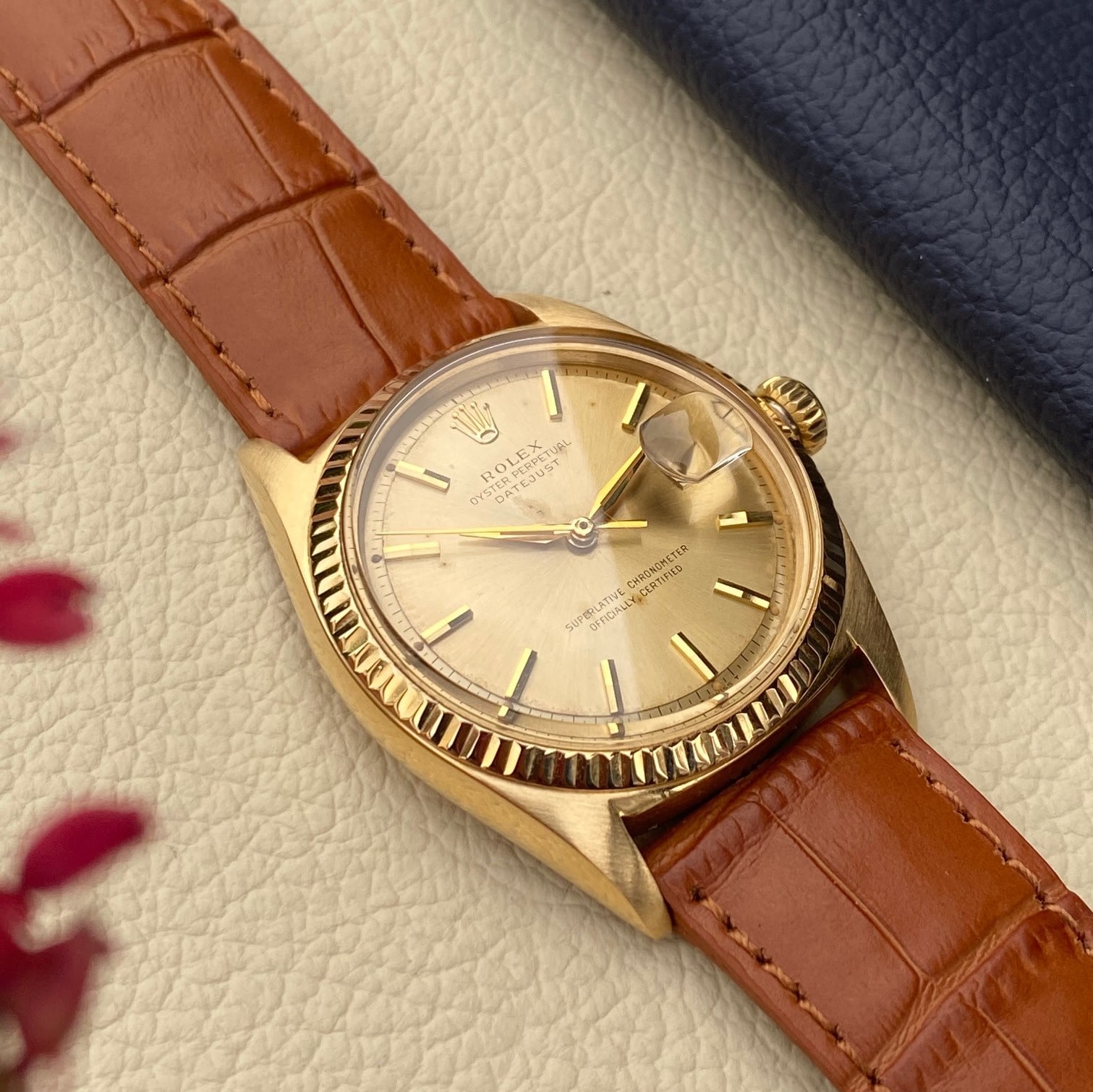 Rolex Datejust 1601 Yellow Gold 1964 - Timeless Timepieces