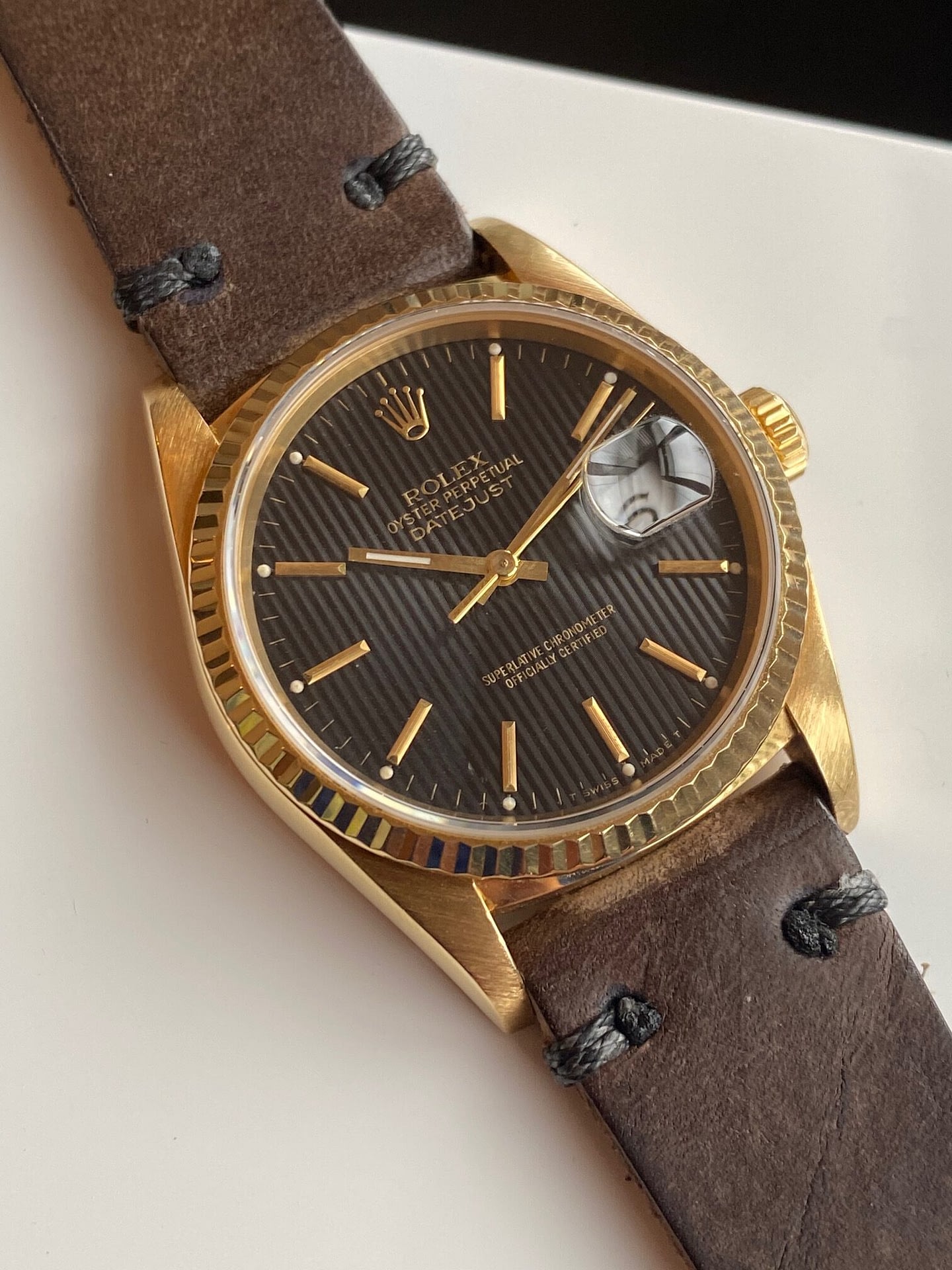 rolex tapestry dial rare